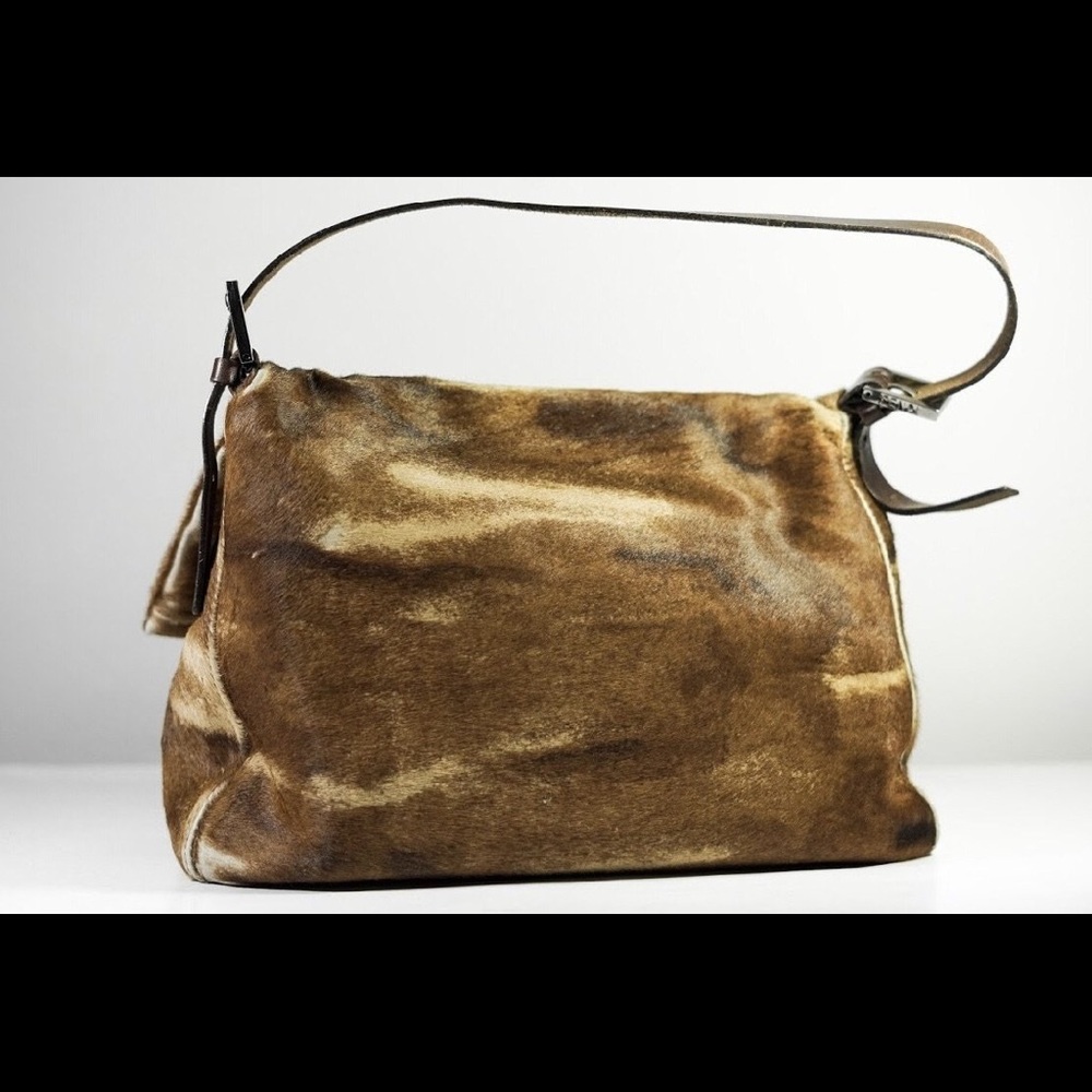 Fendi baguette brown fur bag - Picture 4 of 6